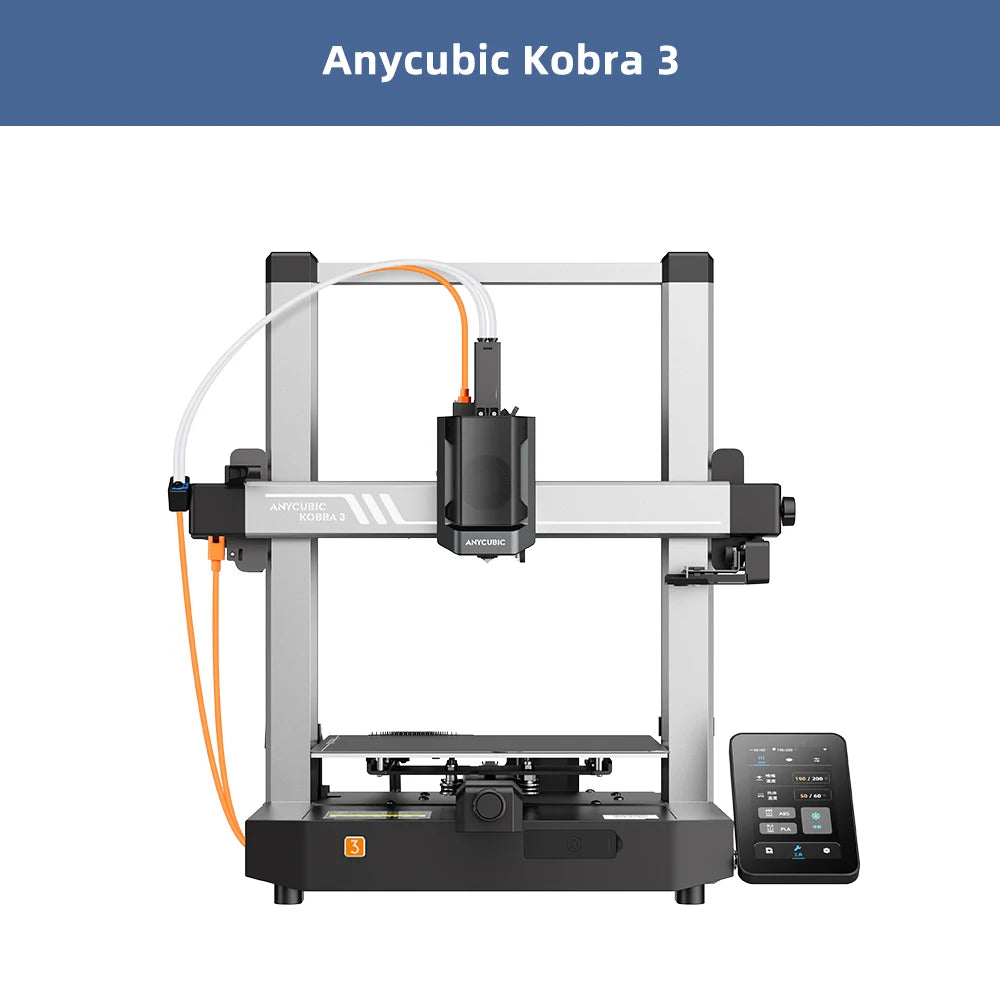 ANYCUBIC K3 Combo AE Version Multi-Color FDM Print in 4 to 8 Color 3D Printer Max 600mm/s Printing Speed Build Size 250x250x260m