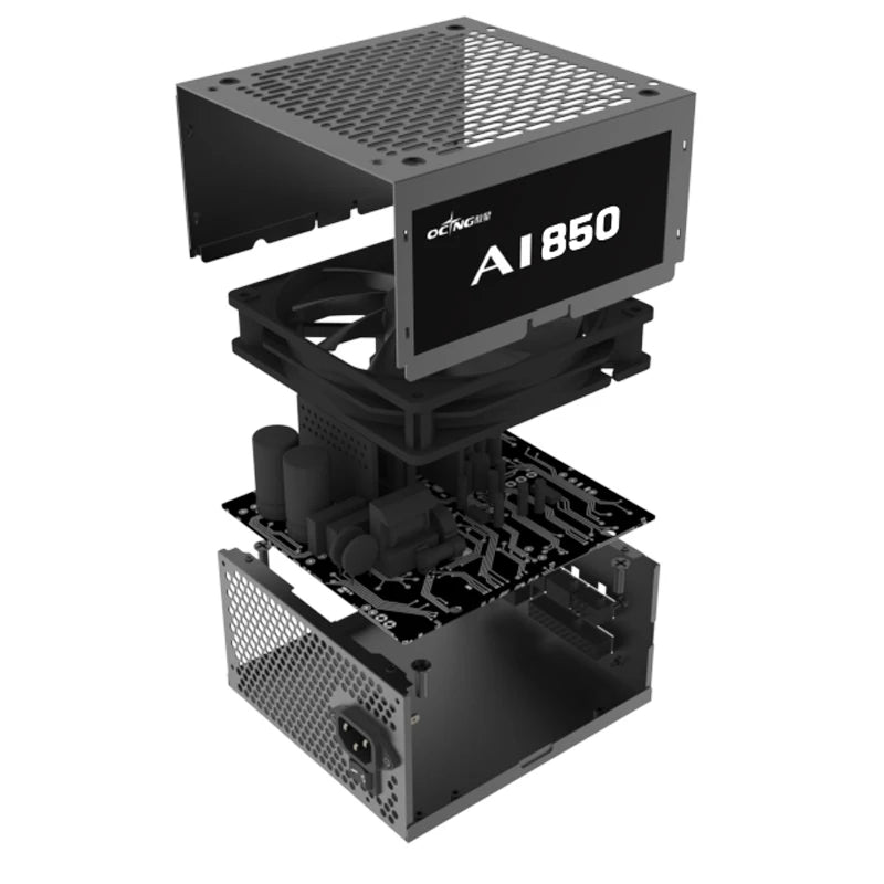 Full Module ATX Computer Power Supply 550W 650W 750W 850W 200-240VAC PC PSU Gaming