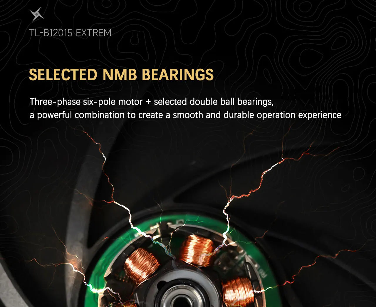 Thermalright TL-B12015 EXTREM 12cm chassis cooling fan/120x120x15mm/LCP fan blades/double ball bearings/low noise/PPS frame
