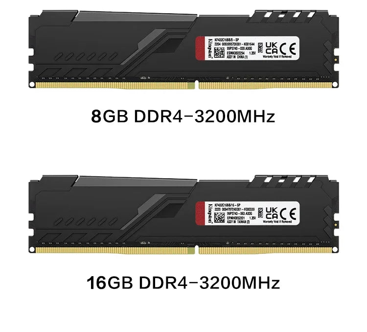 BEAST XMP DDR4 PC Memory Module 8GB 16GB 32GB 3200MHz 3600MHz Desktop AMD Intel CPU Motherboard Memory RAMs 288 PIN 1.2V