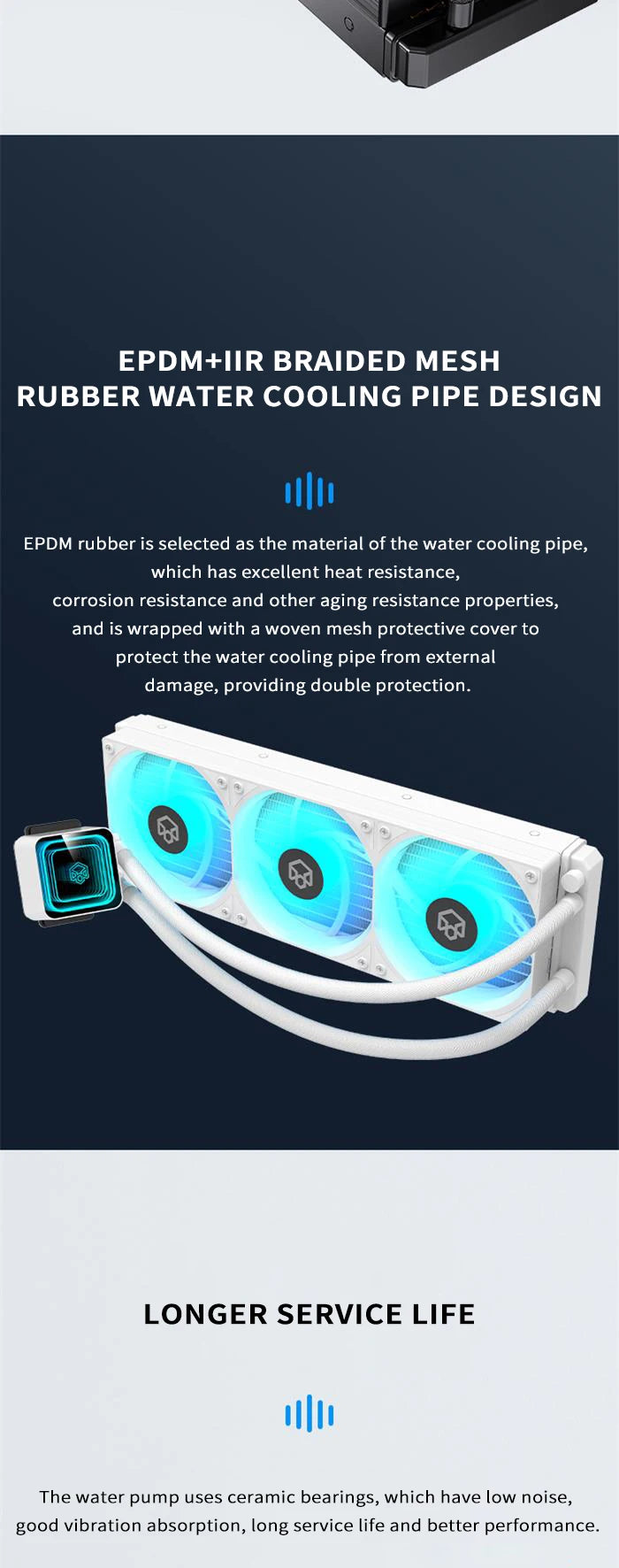 PADO BM360 Cpu Cooler  ARGB Fan Liquid Heatsink Integrated Radiator 360mm Water Cooling For Intel LGA 115X 1700 1851 AMD AM5 AM4