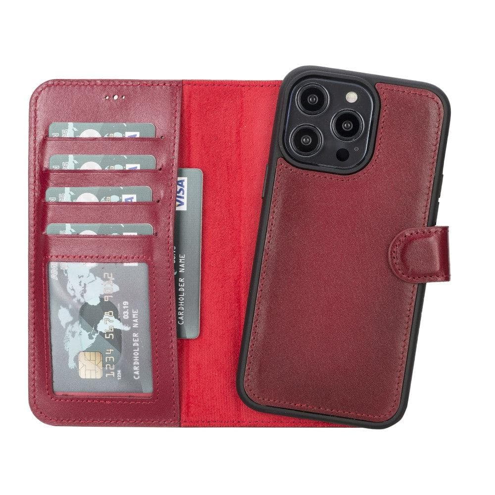 Casper iPhone 12 Series Detachable Leather Wallet Case-10