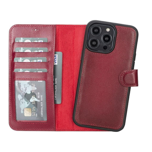 Casper iPhone 12 Series Detachable Leather Wallet Case-10