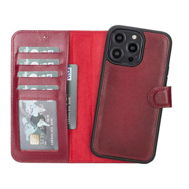 Casper iPhone 12 Series Detachable Leather Wallet Case-10